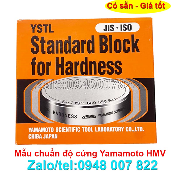 Mẫu chuẩn độ cứng Yamamoto HMV-900